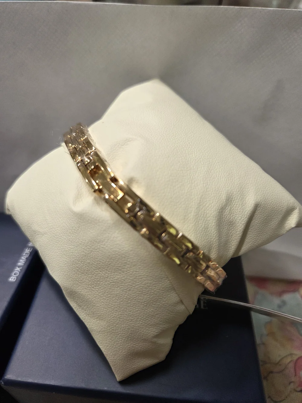 MONTRES PRESTIGE X INVICTA Women's Rose Gold Bracelet Watch CRYSTAL ACCENTS